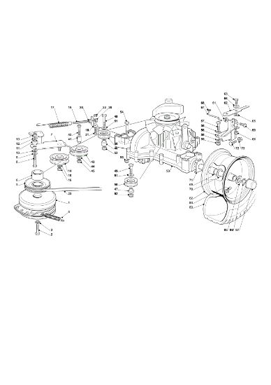 Transmission OM 91PLUS/14,5K H Cat.2014 Garden tractor