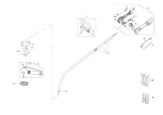 Transmission BC 22 TR (EURO 1) Brushcutter