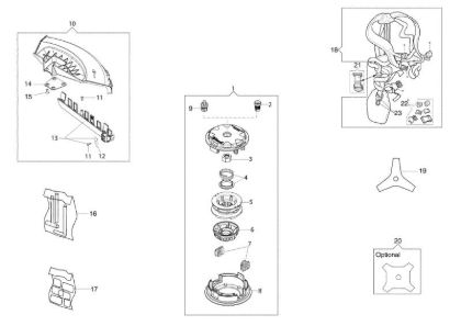 Accessories BC 350 T Brushcutter