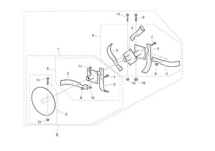 Tiller MH 180 RKS (K800 H - SN T210) Rotary tiller