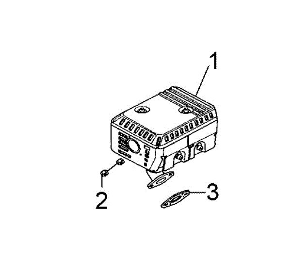 Muffler PWX 200 C High-pressure washer