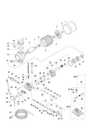 Engine PW 175 C High-pressure washer