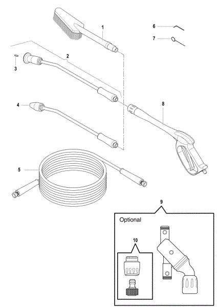 Accessories PW 175 C High-pressure washer