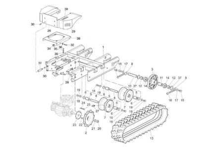 Frame CR 340 K (K650) Transporter