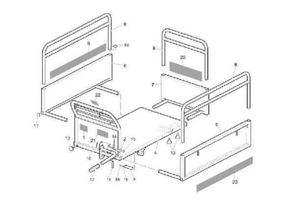 Tail lift (fixed) 350kg CR 340 K (K650) Transporter