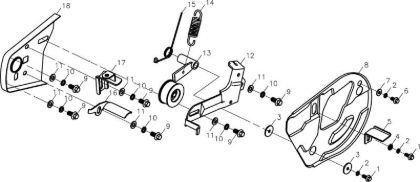 Gears (2/2) MH 197 RK (K800 HC) Rotary tiller