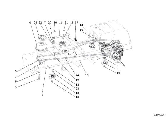 Clutch pulley OM 92/16H Cat. 2015 Garden tractor