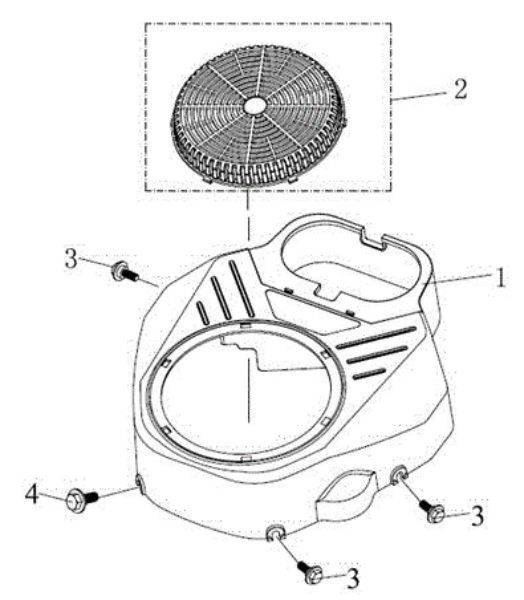 Ignition system OM 124/24 KH (K2400AVD V-Twin) Cat. 2015 Garden tractor