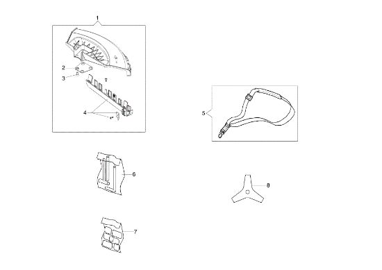 Accessories BC 300 S Brushcutter
