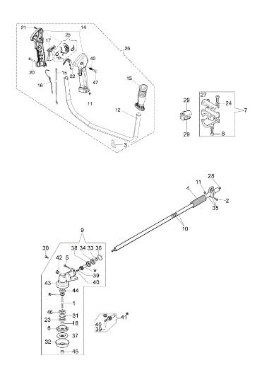 Transmission 741 Brushcutter
