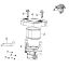 Air filter (from 05/17) OM 106/24 KH (K2400AVD V-Twin) 4X4 Cat. 2016 Garden tractor