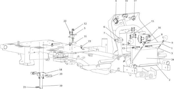 Electrical parts APACHE 92 EVO (K2400AVD V-Twin) Cat.2016 Garden tractor
