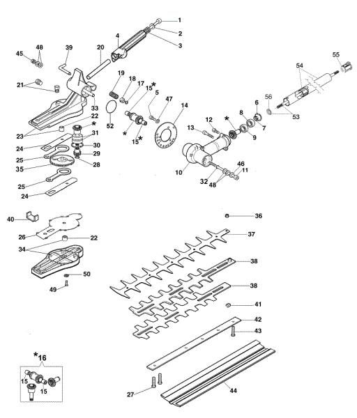 Hedgetrimmer Application (Hedgetrimmer) BC 240 D (Ø24/24)