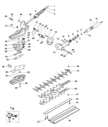 Hedgetrimmer Application (Hedgetrimmer) BC 300 D