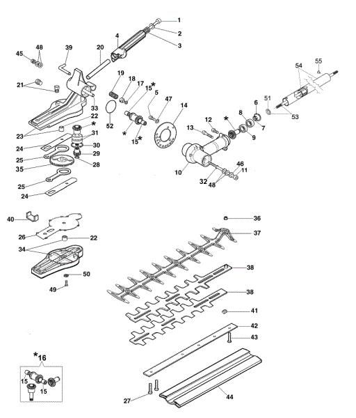 Hedgetrimmer Application (Hedgetrimmer) BC 300 D
