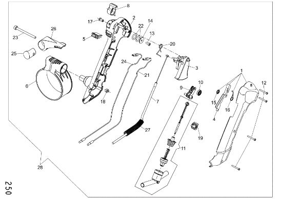 Handle MB 90 Mistblower