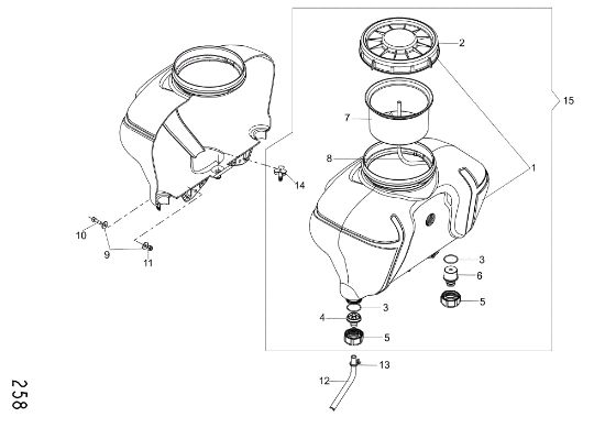 Tank MB 90 Mistblower