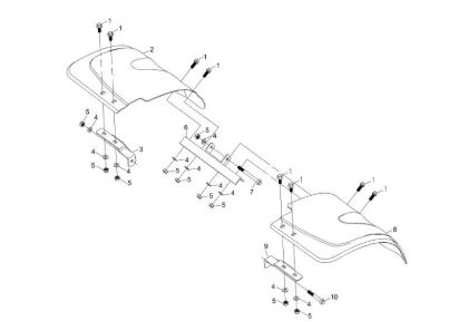 Tiller hood MH 197 RKS (K800 HC) Rotary tiller