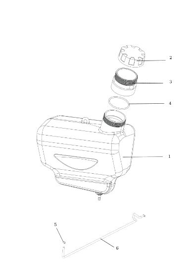 Tank OM 92/13H Cat. 2017 Garden tractor