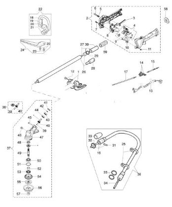 Transmission SPARTA 441 BP Brushcutter
