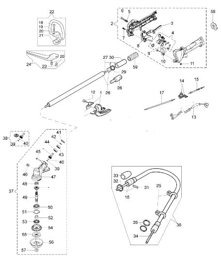 Transmission SPARTA 441 BP Brushcutter