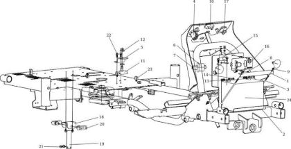 Electrical parts APACHE 92 EVO (K2400AVD V-Twin) Cat.2017 Garden tractor