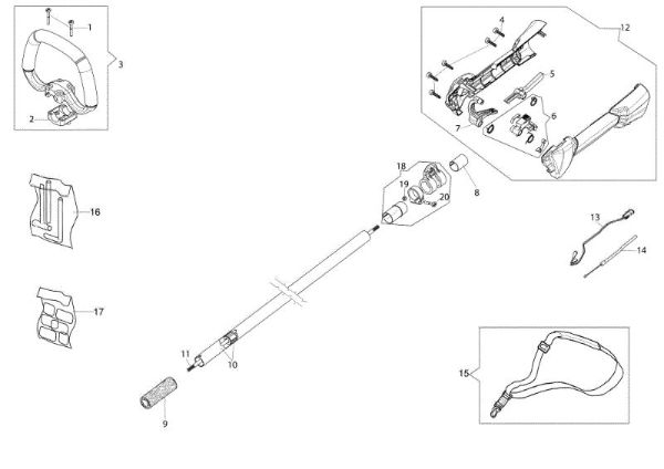 Transmission BC 241 H Hedgetrimmer