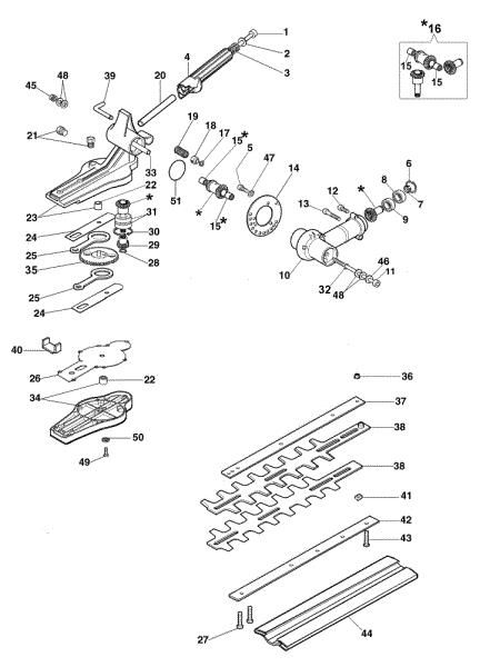 Hedgetrimmer BC 241 HL Hedgetrimmer