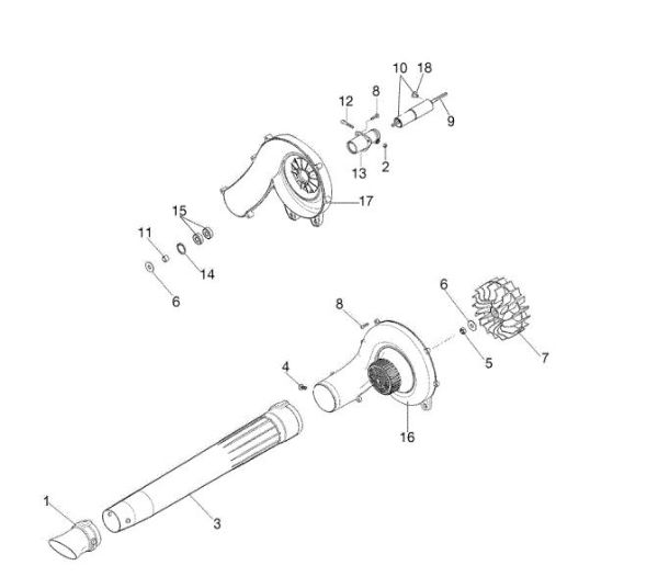 Blower Application (Blower) BC 241 D (Ø 24/26 mm)