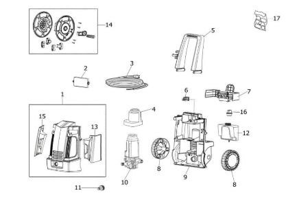 Deck PW 115 C High-pressure washer