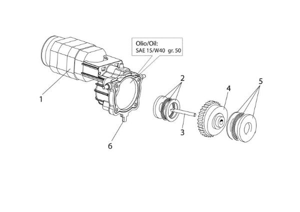 Engine PW 115 C High-pressure washer