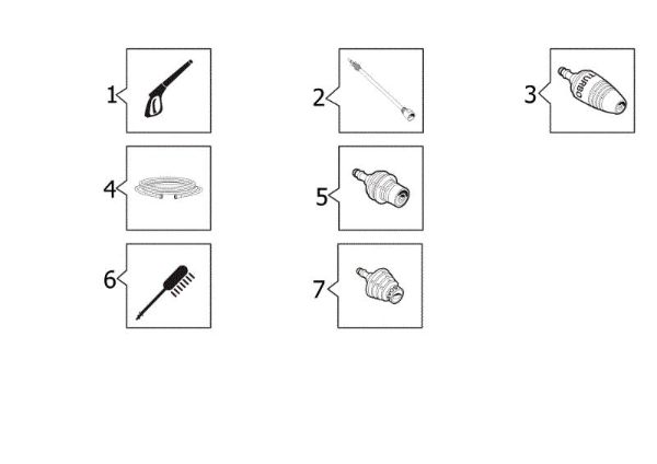 Accessories PW 115 C High-pressure washer
