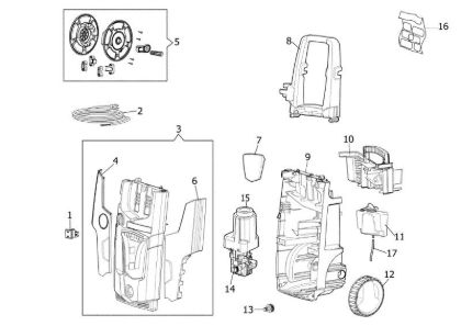 Deck PW 125 C High-pressure washer
