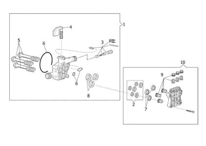 Pump PW 125 C High-pressure washer