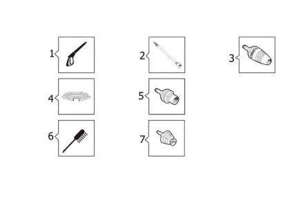 Accessories PW 125 C High-pressure washer