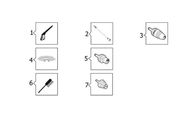 Accessories PW 125 C High-pressure washer
