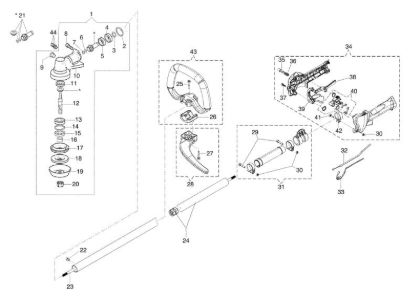 Transmission BC 400 S Brushcutter