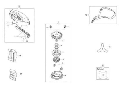 Accessories BC 400 S Brushcutter