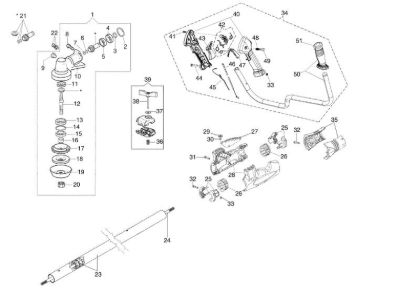 Transmission BC 400 T Brushcutter