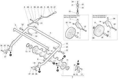 Cutting unit (Rotor) WB 80 HR 11 Flail mowers