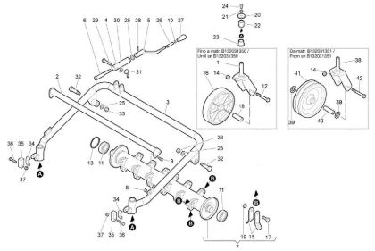 Cutting unit (Rotor) WB 65 HR 11 Flail mowers