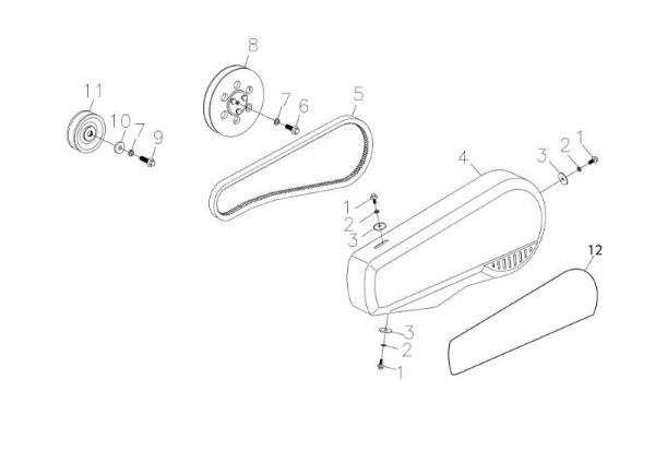 Hood MH 198 RK (K800 HC) 35cm Rotary tiller