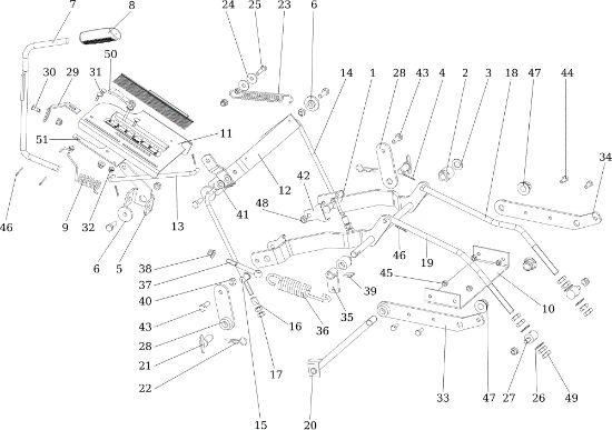 Mowing control OM 124/22 HP Cat. 2019 Garden tractor