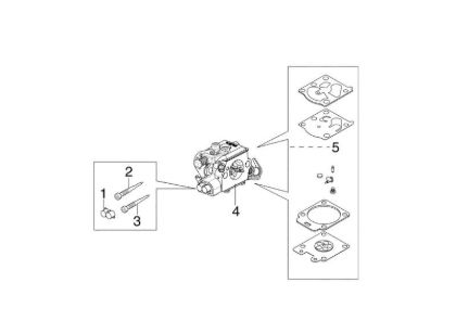 Carburetor WT-780G GS 37 (Euro 1) Chainsaw