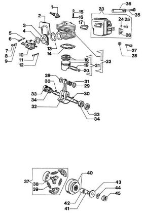 Engine 284 TTA Power cutter