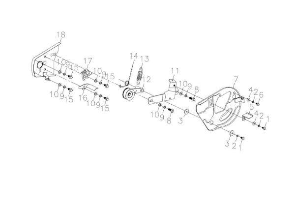 Gears (2/2) MH 198 RKS (K800 HC - EURO5) Rotary tiller