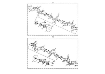 Tiller MH 198 RKS (K800 HC - EURO5) Rotary tiller