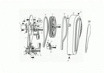 Unit (Bonnets) MH 175 RKS (K800 HT - EURO5) Rotary tiller