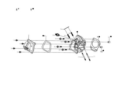 Top cover MH 175 RKS (K800 HT - EURO5) Rotary tiller