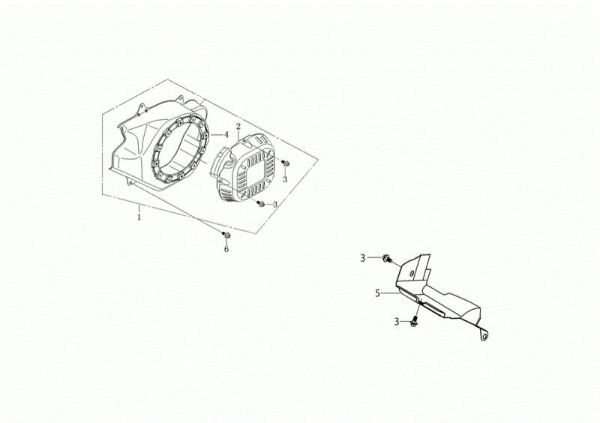 Ignition system MH 175 RKS (K800 HT - EURO5) Rotary tiller